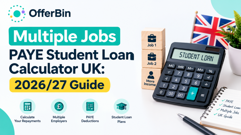 Multiple Jobs PAYE Student Loan Calculator UK: 2026/27 Guide-Featured image