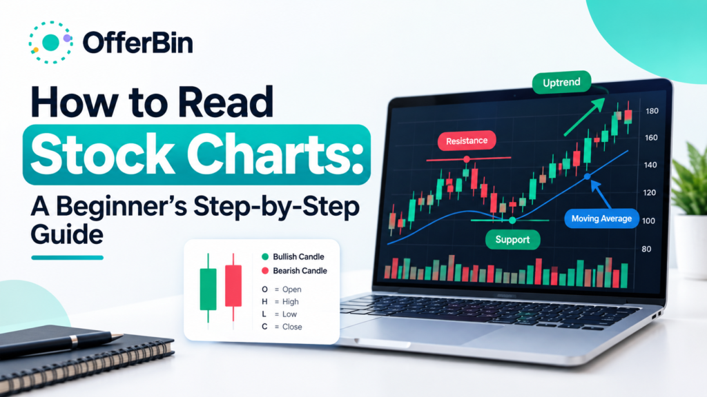 How to Read Stock Charts: A Beginner’s Step-by-Step Guide-Featured image