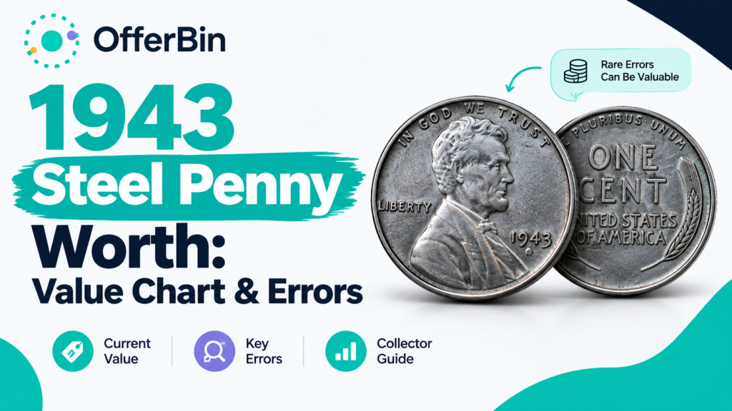 1943 Steel Penny Worth: Value Chart & Errors