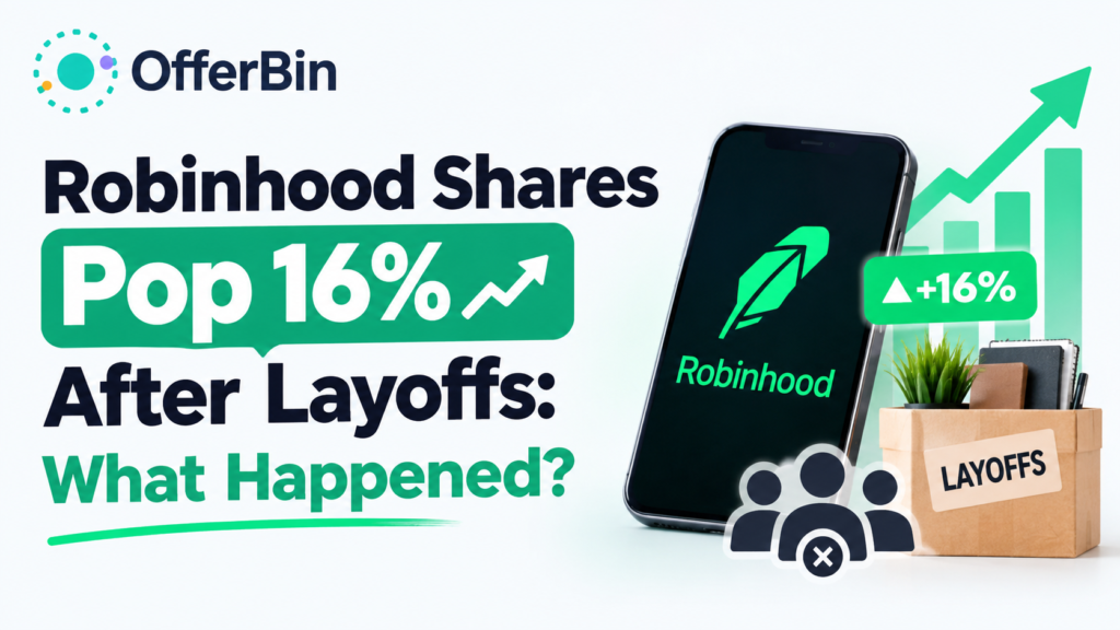 Robinhood Shares Pop 16% After Layoffs: What Happened?